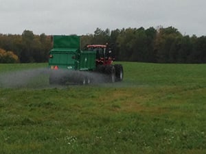 Tebbe Spreader in action